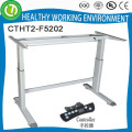 CTHT2-F5202 2 legs Height Adjustable office desk with wireless panel adjustable table frame